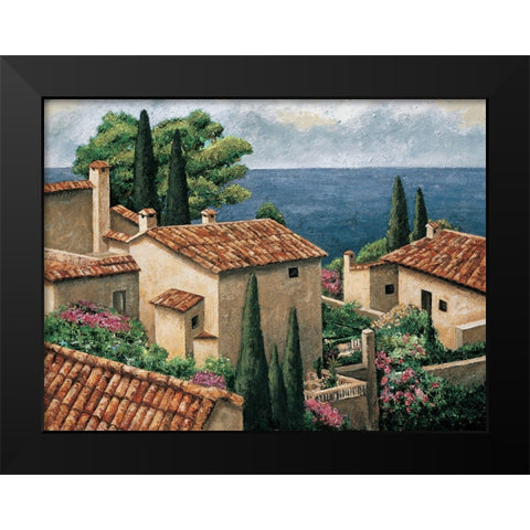 Del Mar Vista Black Modern Wood Framed Art Print by Young, Thomas