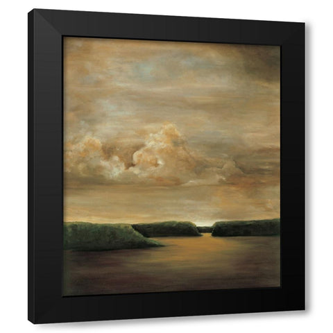 Light and Shadows I Black Modern Wood Framed Art Print with Double Matting by Mitchell, Todd