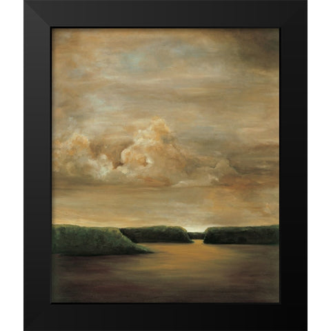 Light and Shadows I Black Modern Wood Framed Art Print by Mitchell, Todd