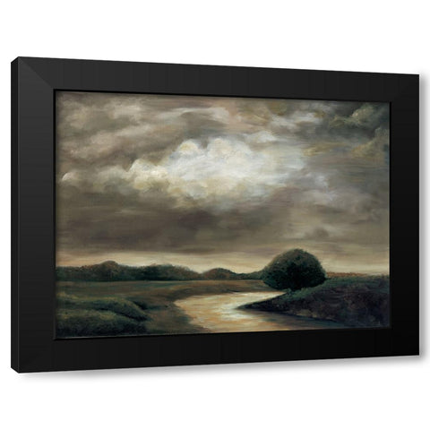 Light on the Water II Black Modern Wood Framed Art Print by Mitchell, Todd