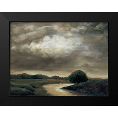 Light on the Water II Black Modern Wood Framed Art Print by Mitchell, Todd