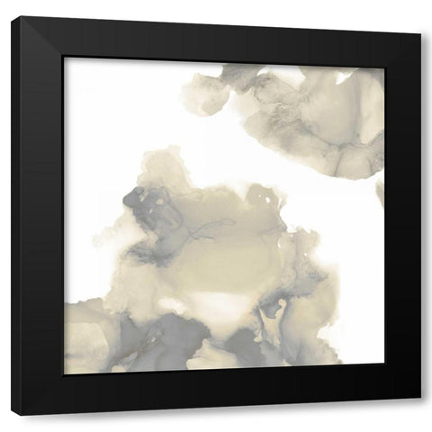 Elevate in Grey II Black Modern Wood Framed Art Print by Mitchell, Lauren