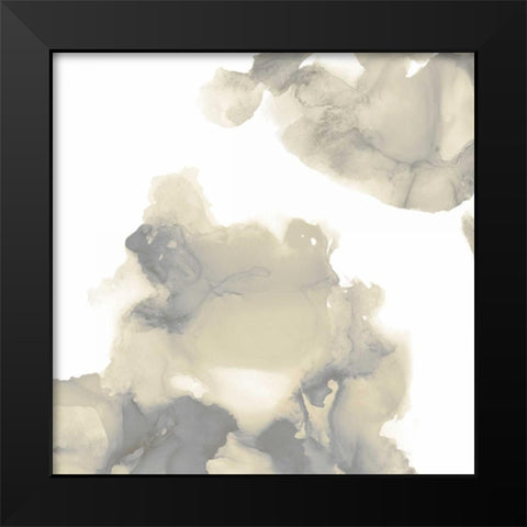 Elevate in Grey II Black Modern Wood Framed Art Print by Mitchell, Lauren