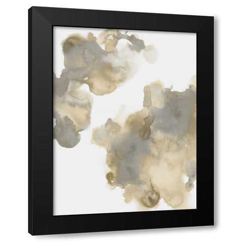 Elevate in Neutral I Black Modern Wood Framed Art Print with Double Matting by Mitchell, Lauren