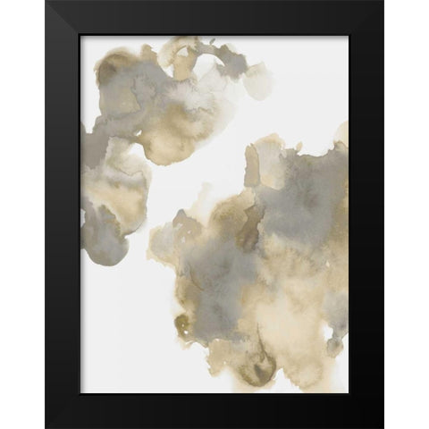 Elevate in Neutral I Black Modern Wood Framed Art Print by Mitchell, Lauren