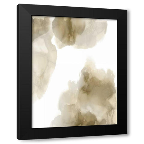 Elevate in Neutral II Black Modern Wood Framed Art Print with Double Matting by Mitchell, Lauren