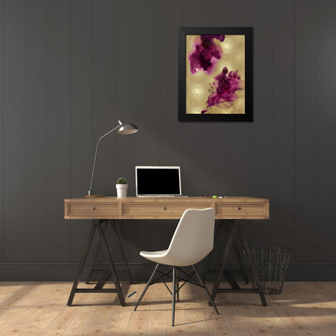 Entice II Black Modern Wood Framed Art Print by Mitchell, Lauren