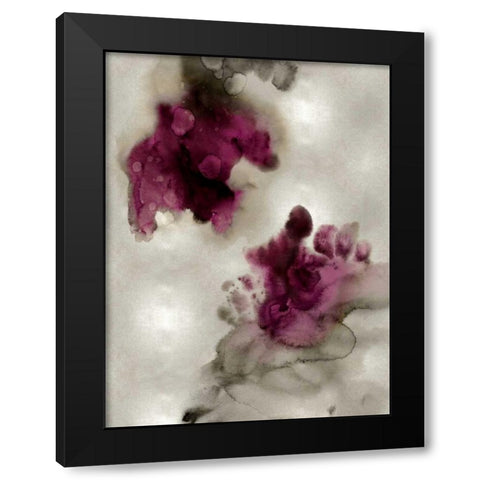 Tempting II in Silver Black Modern Wood Framed Art Print with Double Matting by Mitchell, Lauren