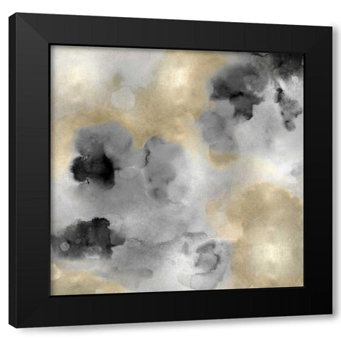 Whisper I Black Modern Wood Framed Art Print with Double Matting by Mitchell, Lauren