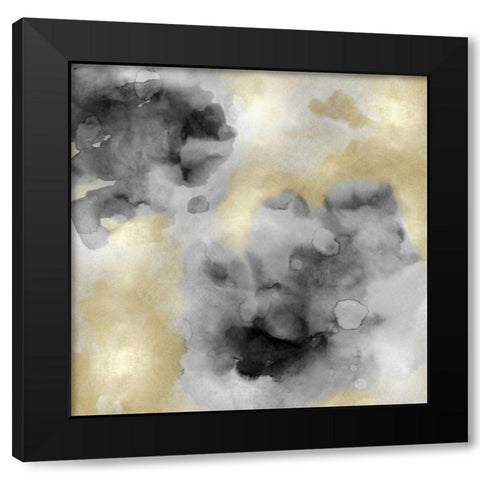 Whisper II Black Modern Wood Framed Art Print with Double Matting by Mitchell, Lauren