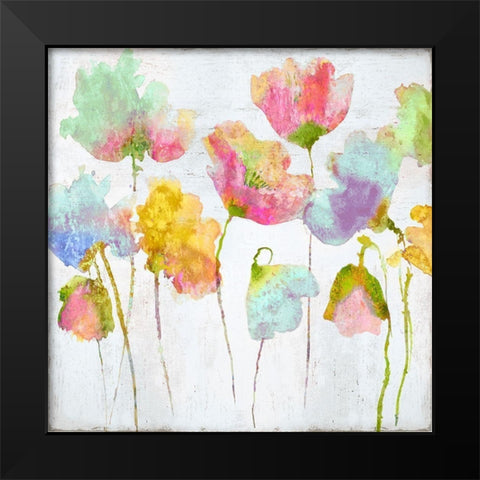 A Gathering of Friends I Black Modern Wood Framed Art Print by Austin, Vanessa