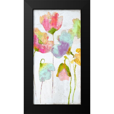 Colorful Friends I Black Modern Wood Framed Art Print by Austin, Vanessa