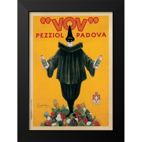 Vov-1922 Black Modern Wood Framed Art Print by Cappiello, Leonetto