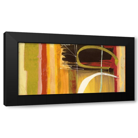 Jam Black Modern Wood Framed Art Print with Double Matting by Salvini, Valerio