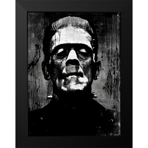 Frankenstein II Black Modern Wood Framed Art Print by Wagner, Martin
