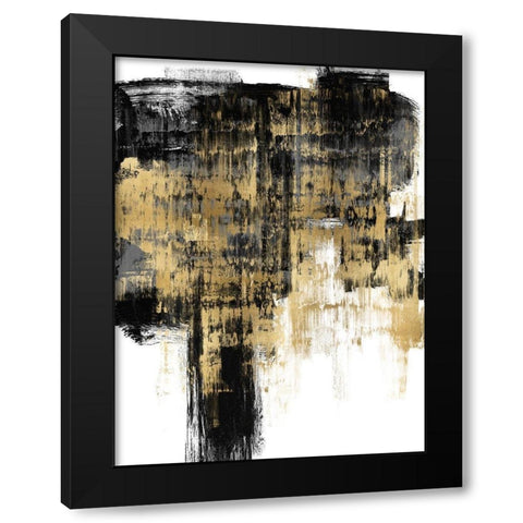 Resounding II Black Modern Wood Framed Art Print with Double Matting by Wise, Alex