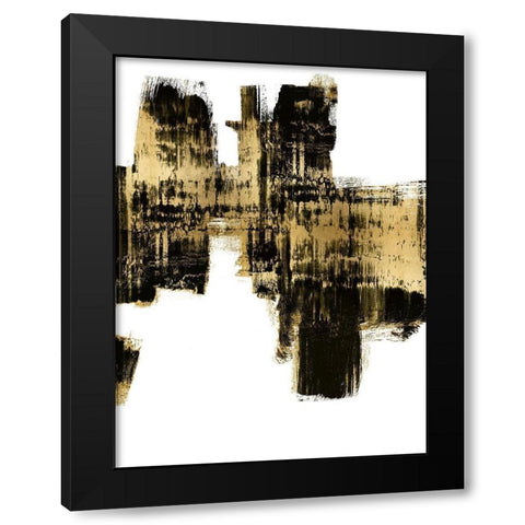 Resounding III Black Modern Wood Framed Art Print with Double Matting by Wise, Alex