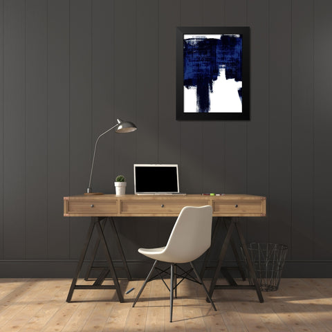 Mignight Ramblin II Black Modern Wood Framed Art Print by Wise, Alex