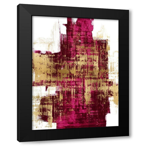 Dynamic II Black Modern Wood Framed Art Print by Wise, Alex