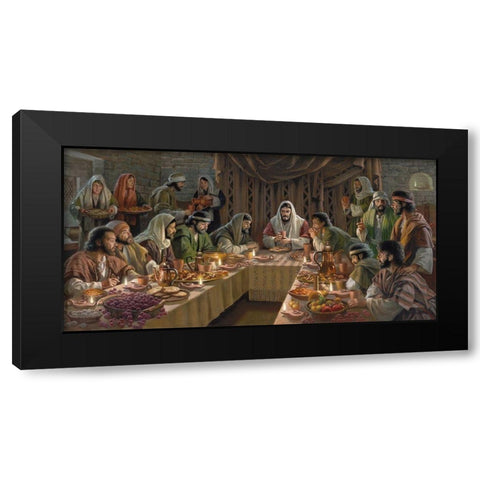 The Covenant Black Modern Wood Framed Art Print by Seward, James
