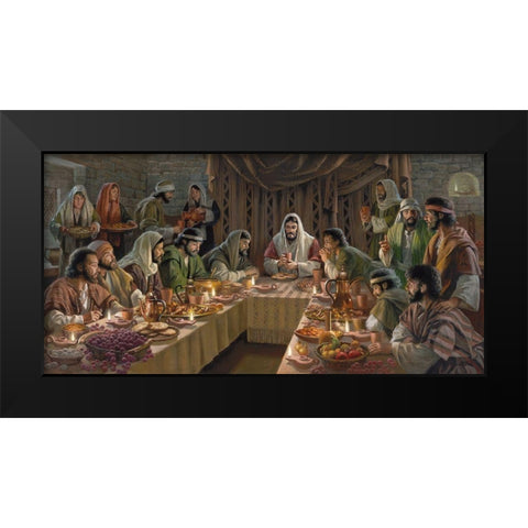 The Covenant Black Modern Wood Framed Art Print by Seward, James