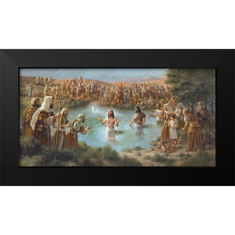 This is my son Black Modern Wood Framed Art Print by Seward, James