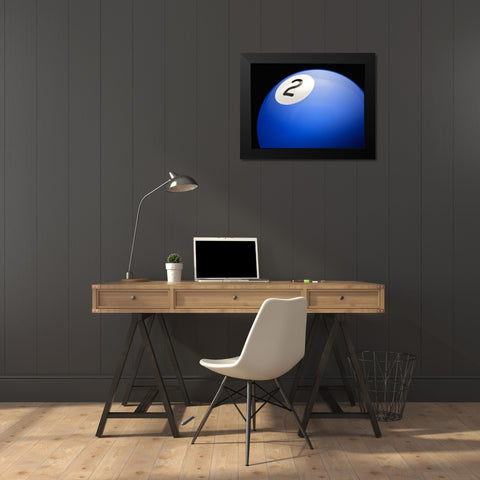 Blue 2 Black Modern Wood Framed Art Print by Reynolds, Richard