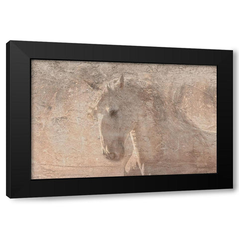 The Dancer Black Modern Wood Framed Art Print with Double Matting by Dawson, Robert