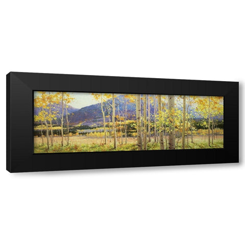 Aspen Beauty Black Modern Wood Framed Art Print by Kim, Gary