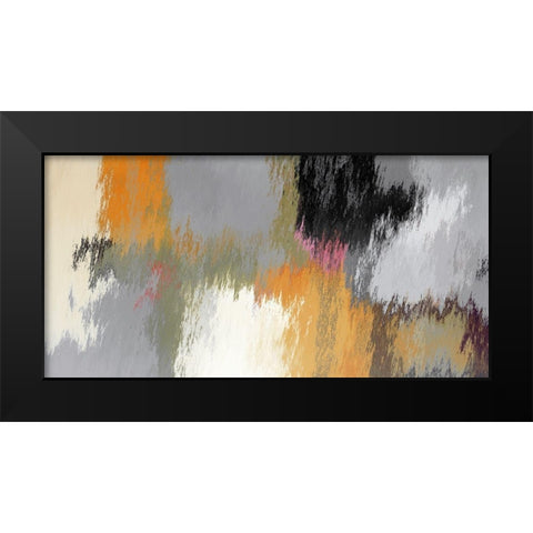 Color Blend II Black Modern Wood Framed Art Print by Bolokofsky, Ronald