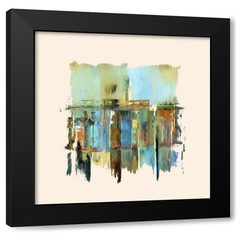 Window Shopping I Black Modern Wood Framed Art Print by Bolokofsky, Ronald