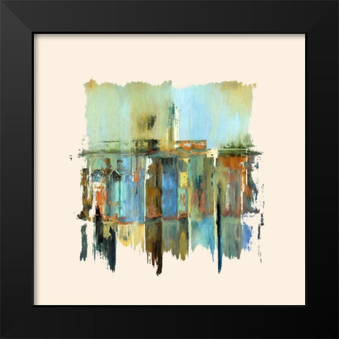 Window Shopping I Black Modern Wood Framed Art Print by Bolokofsky, Ronald