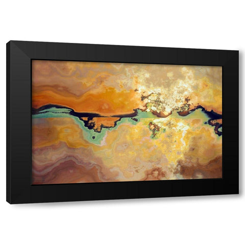 Desert Storm I Black Modern Wood Framed Art Print with Double Matting by Bolokofsky, Ronald