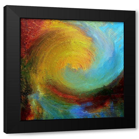 Pipeline II Black Modern Wood Framed Art Print with Double Matting by Bolokofsky, Ronald