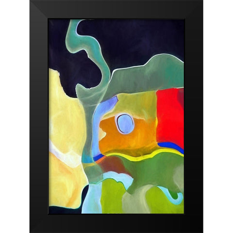 Mixed Bag I Black Modern Wood Framed Art Print by Bolokofsky, Ronald