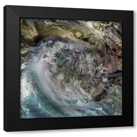 Above the Fray I Black Modern Wood Framed Art Print with Double Matting by Bolokofsky, Ronald