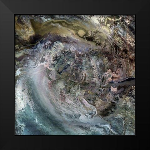 Above the Fray I Black Modern Wood Framed Art Print by Bolokofsky, Ronald
