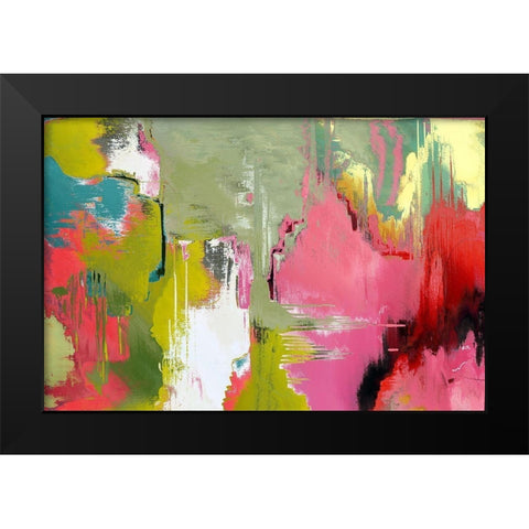 Emergence II Black Modern Wood Framed Art Print by Bolokofsky, Ronald