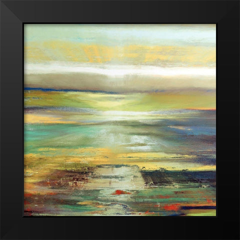Sunrise I Black Modern Wood Framed Art Print by Bolokofsky, Ronald