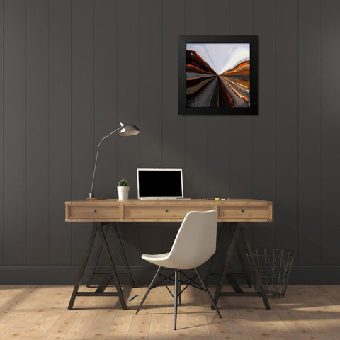 At the Speed of Light III Black Modern Wood Framed Art Print by Bolokofsky, Ronald