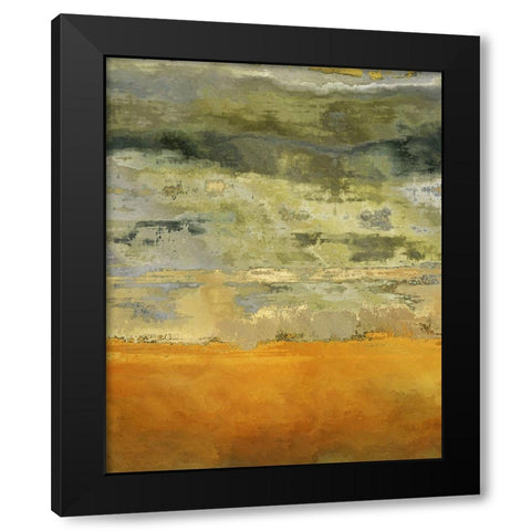 The Plains VIII Black Modern Wood Framed Art Print with Double Matting by Bolokofsky, Ronald