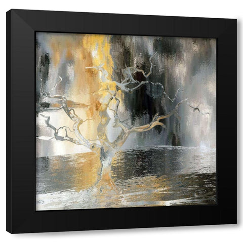 Against All Odds Black Modern Wood Framed Art Print with Double Matting by Bolokofsky, Ronald
