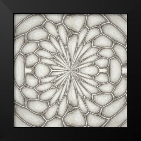 Pattern I Black Modern Wood Framed Art Print by Bolokofsky, Ronald