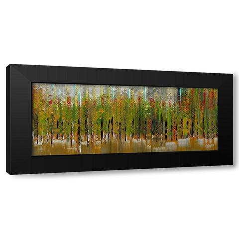 Metropolitan Movement III Black Modern Wood Framed Art Print with Double Matting by Bolokofsky, Ronald