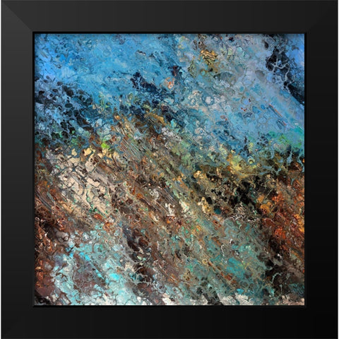 A Million Poimts of Light Black Modern Wood Framed Art Print by Bolokofsky, Ronald