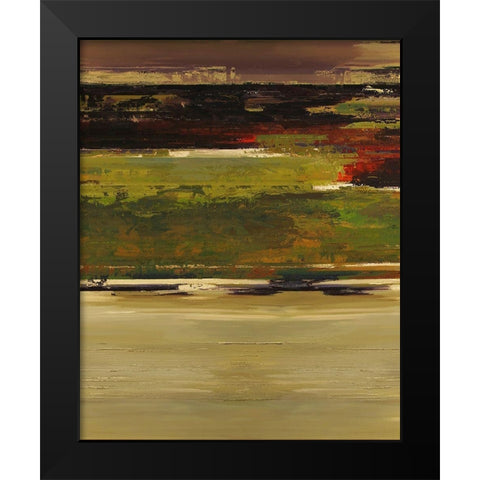 Across the Pond II Black Modern Wood Framed Art Print by Bolokofsky, Ronald