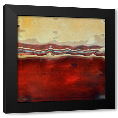 Arizona Sun I Black Modern Wood Framed Art Print with Double Matting by Bolokofsky, Ronald