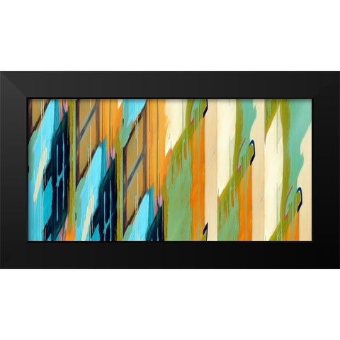 Aspirations II Black Modern Wood Framed Art Print by Bolokofsky, Ronald