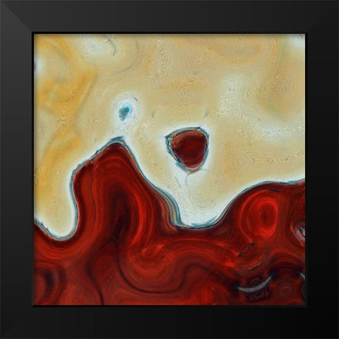 Boiling Over I Black Modern Wood Framed Art Print by Bolokofsky, Ronald