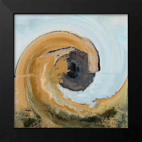 Boulder I Black Modern Wood Framed Art Print by Bolokofsky, Ronald